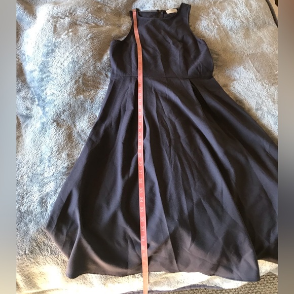 Navy Blue Everly A-Line Dress - Picture 5 of 7